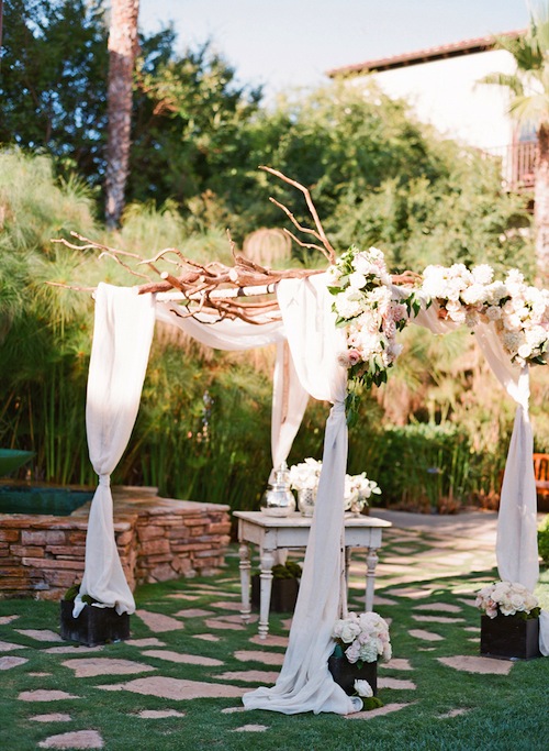 La Jolla Wedding shot by Lane Dittoe with Found Vintage Rentals