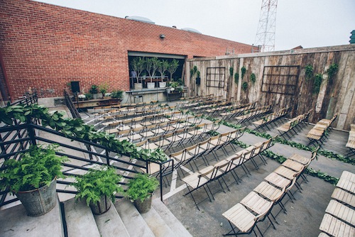 Big Daddy Antiques LA Wedding with Gather Events, Amy + Stuart Photography and Found Vintage Rentals