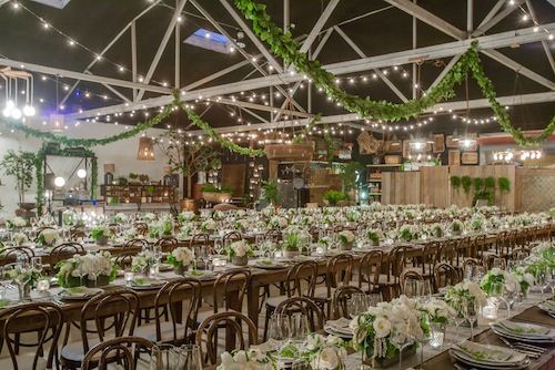 Big Daddy Antiques LA Wedding with Gather Events, Amy + Stuart Photography and Found Vintage Rentals