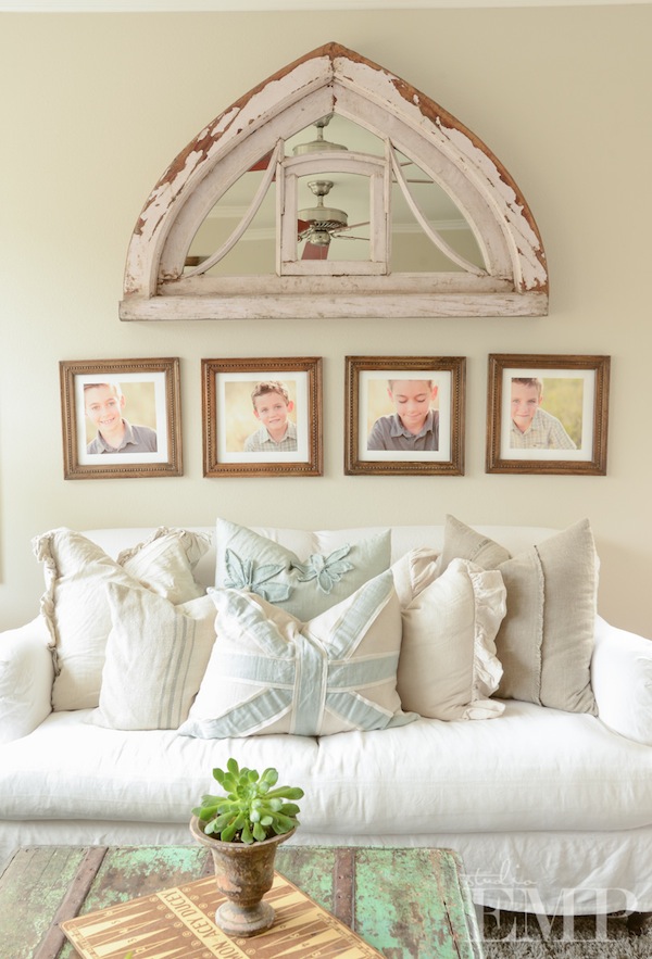 Comfy home styled by Jeni Maus of Found Vintage Rentals