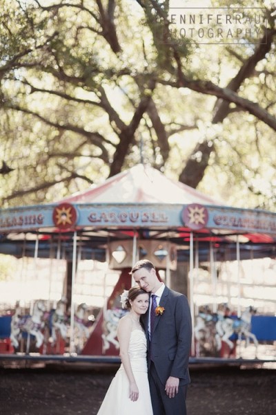 Autumn Saddlerock Ranch Wedding with a Rockin’ Escort Card Table