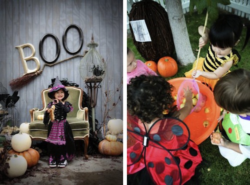 Halloween Costume Photos & Our Petite Green French Chair