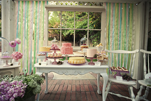 Dessert table outlet rentals