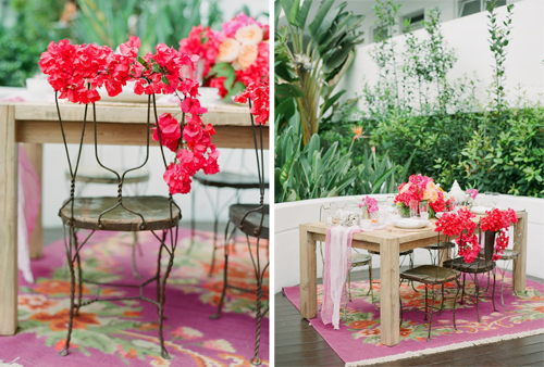 Rue Magazine Shangri La Tropical Summer Shoot with Gather Events, Caroline Tran, Found Vintage Rentals and the Vine's Leaf