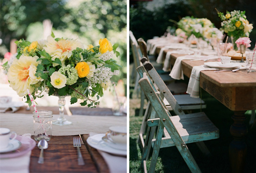 Helen's Tea Party Birthday with Art with Nature, Mike Radford Photography and Found Vintage Rentals