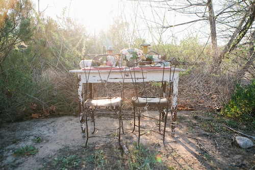 Desert and Sewing Shoot with Whit Mitt Design and Events, Art with Nature Floral Design, and Megan Hartley with Found Vintage Rentals. 