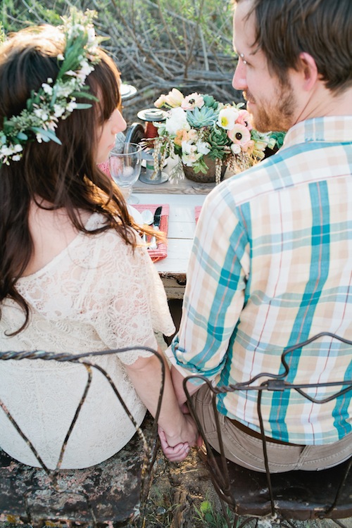 Desert and Sewing Shoot with Whit Mitt Design and Events, Art with Nature Floral Design, and Megan Hartley with Found Vintage Rentals. 