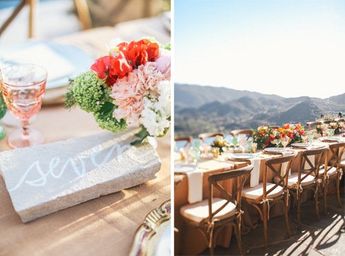 Malibu Outdoor Wedding with Bash Please, Max Wanger and Found Vintage Rentals in C Weddings