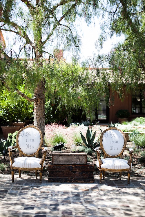 Southern California Wedding with Found Vintage Rentals, Swellegant, and Inviting Occasion