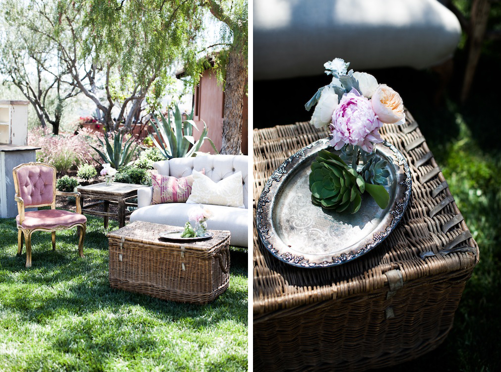 Southern California Wedding with Found Vintage Rentals, Swellegant, and Inviting Occasion