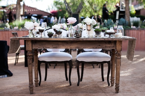 Southern California Wedding with Found Vintage Rentals, Swellegant, and Inviting Occasion