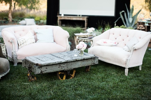 Southern California Wedding with Found Vintage Rentals, Swellegant, and Inviting Occasion