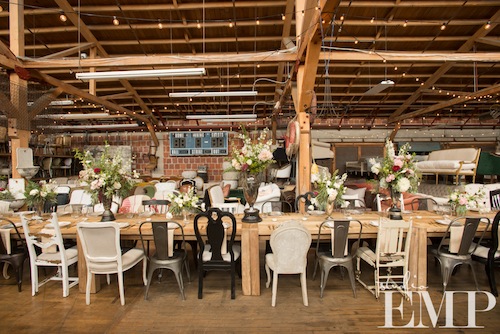 ABC OC Luncheon at Found Vintage Rentals' Warehouse with Studio EMP