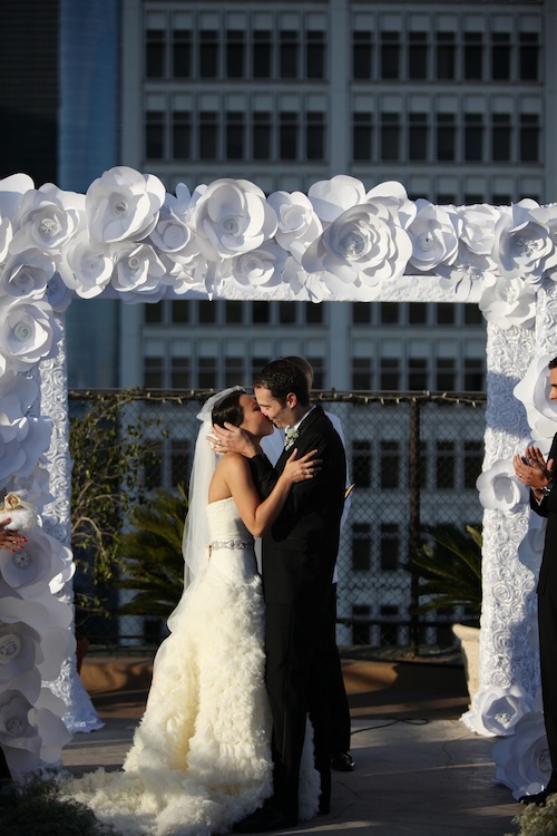 Los Angeles wedding with Jasmine Star and Found Vintage Rentals