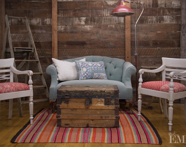 Found Vintage Rentals lounge grouping