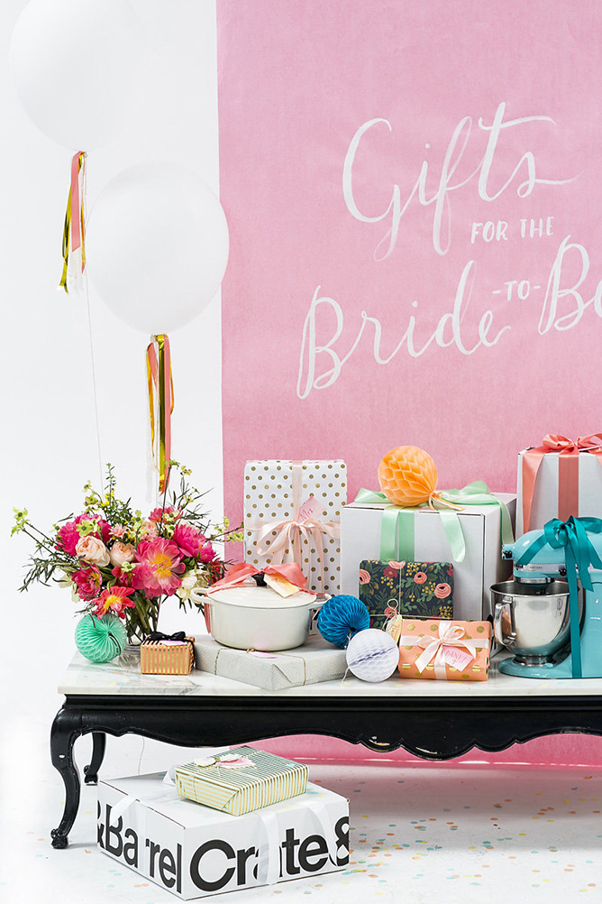 Bridal Shower Gift Ideas for the Bride to Be